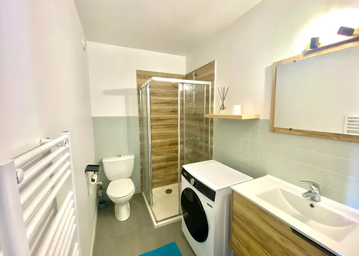 アパート Bel Avec Place De Parking Privative エクスレバン